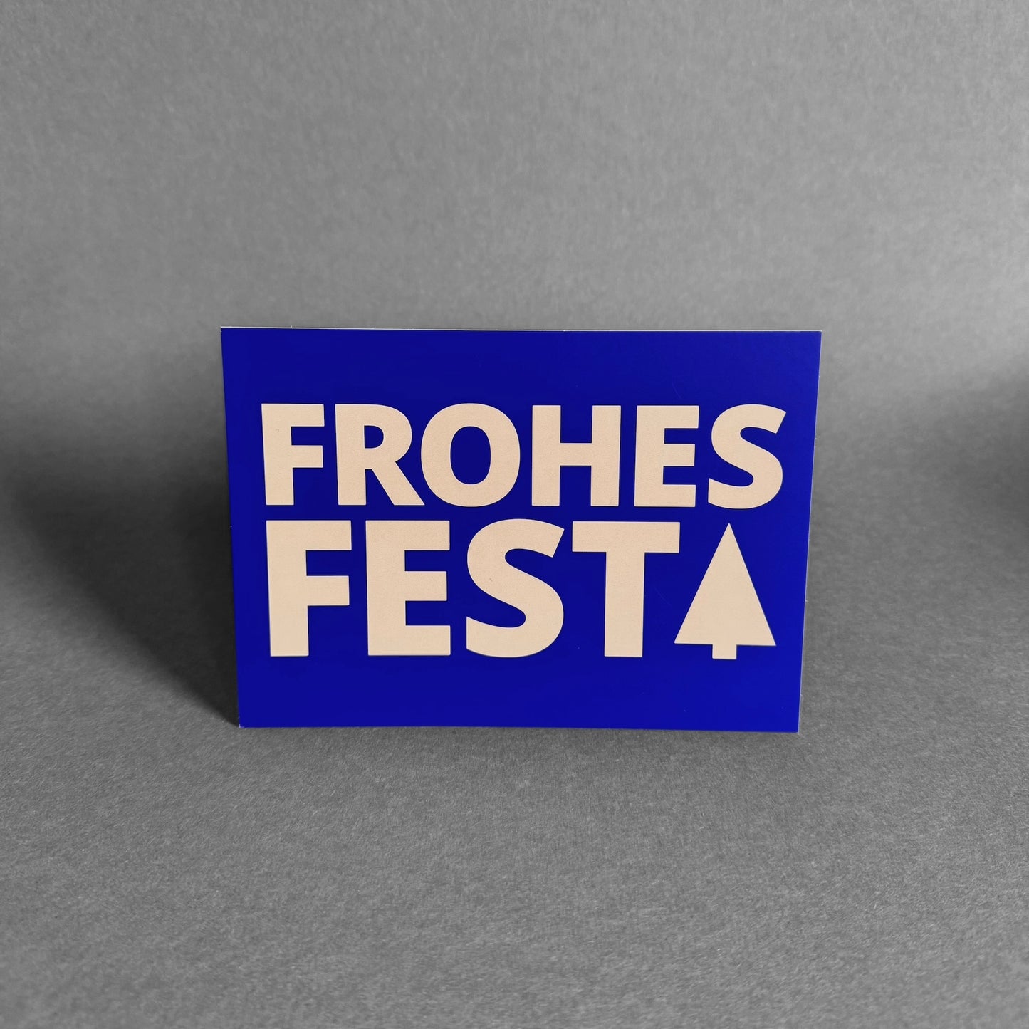 Postkarte "FROHES FEST"