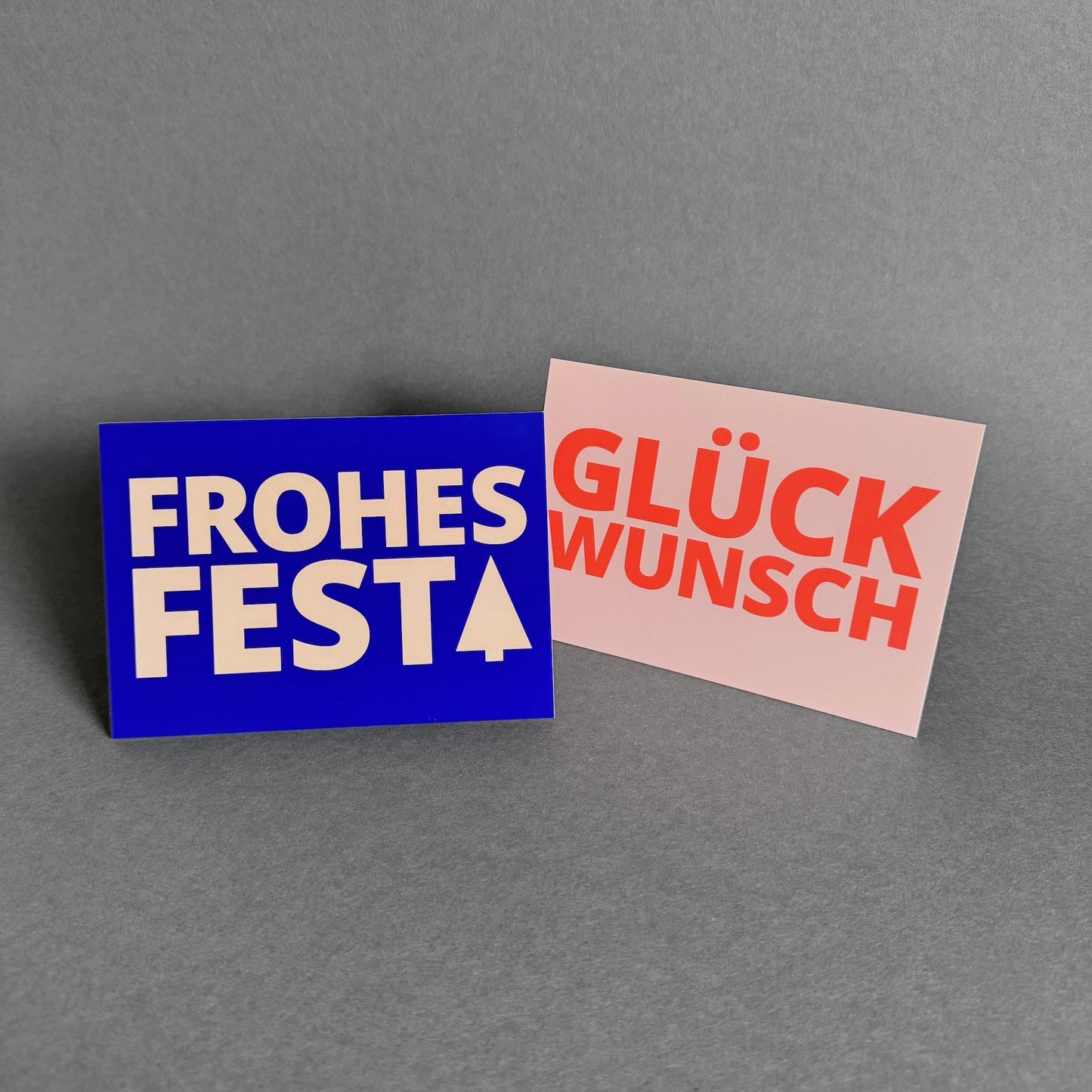 Postkarte "FROHES FEST"